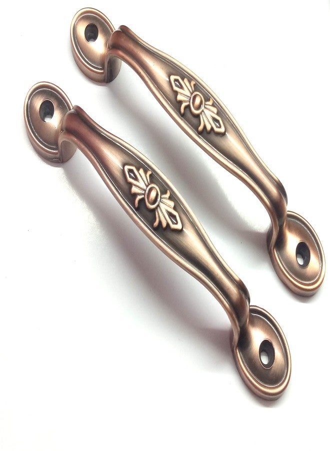 Techlife Accessories Antique Copper Finish Door Handle/Pull Handle/Kitchen Cabinet/Wardrobe Handle for Home Décor | Office | Hotels (122 mm, Copper, Pack of 2) - Image 5